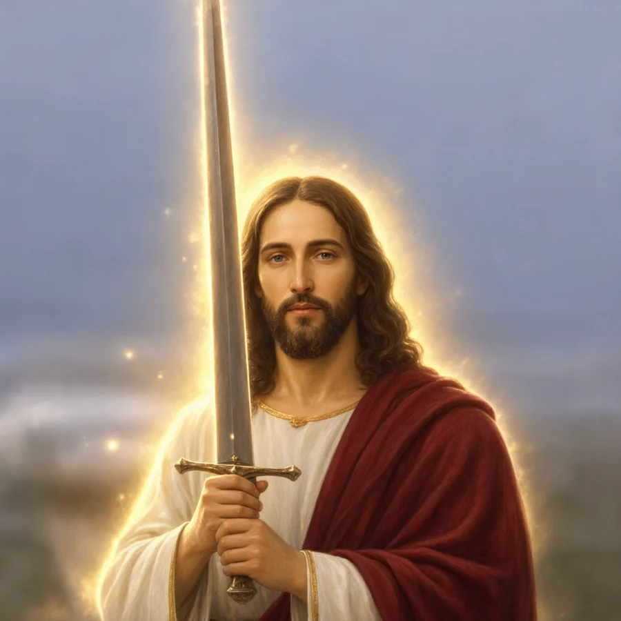 Jesus wif Sword